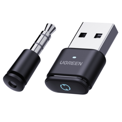 Bluetooth To Audio Adapterugreen Bluetooth 5.3 Dongle Adapter For Pc -  Wireless Audio & Mouse