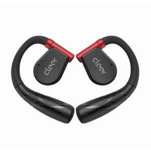 Cleer arc ii truly wireless earphones in red and black