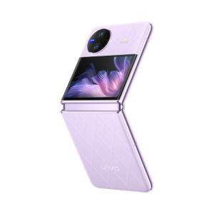 Vivo x flip foldable phone in lilac pink colour