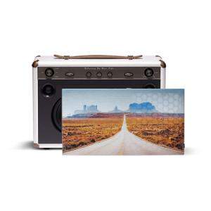 Rubyoung high power hi-fi bluetooth speaker r630 scenic print design