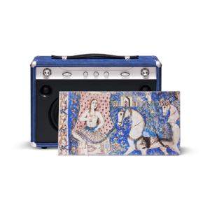 Rubyoung high power hi-fi bluetooth speaker r830 blue design