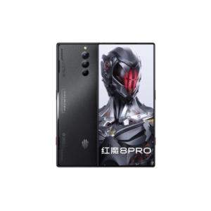 redmagic 8s pro front and back view chrome black