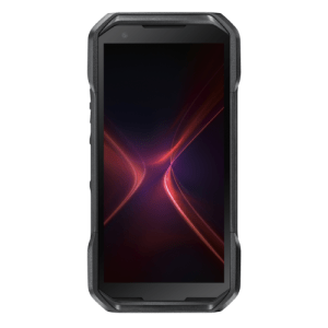 Kyocera DuraForce PRO 3 front with screensaver