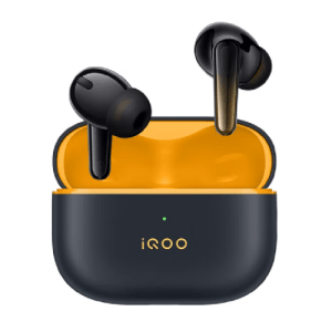 IQOO TWS 2 Earbuds in Black and Yellow