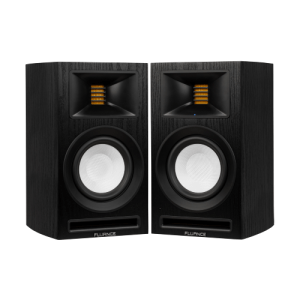 Fluance Ri71 Bookshelf Speakers in Black