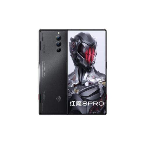 redmagic 8s pro front and back view chrome black