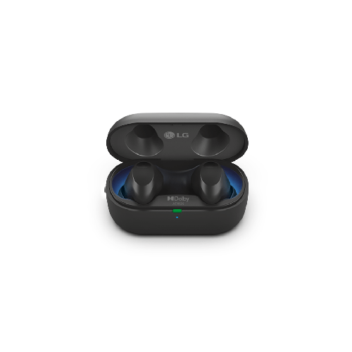 LG TONE-T90S earphones in black