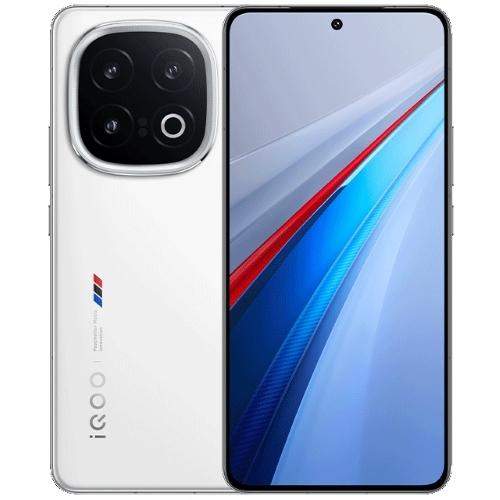 iQOO 13 mobile phone in silver